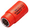 INSULATED TOOLS LTD 01380 Impact Socket, 1/2" Drive, 13 mm AF, 54 mm Length