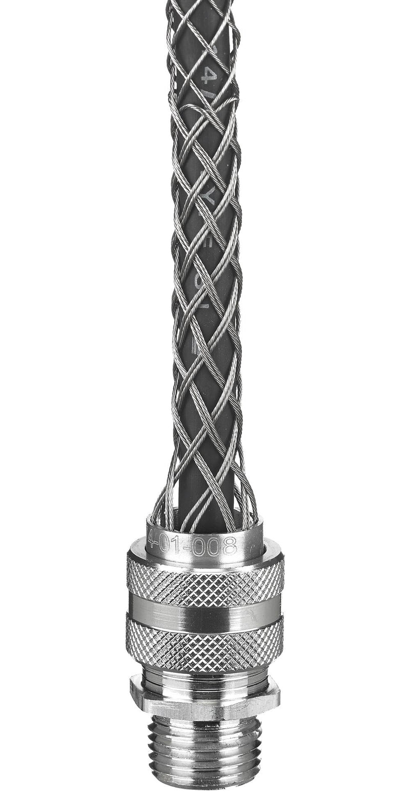 HUBBELL WIRING DEVICES 07401017 DELUXE CORD GRIP, ALUMINIUM, 15.9MM