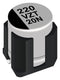 PANASONIC EEHZT1E331UV Hybrid Aluminium Electrolytic Capacitor, 330 &micro;F, &plusmn; 20%, 25 V, Radial Can - SMD, 0.022 ohm