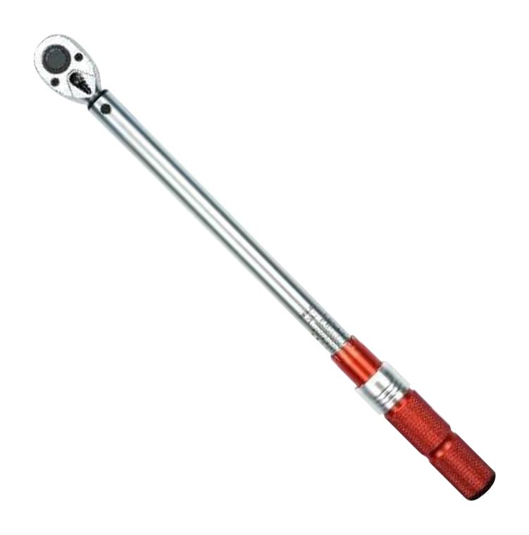 MULTICOMP PRO MP014934 Torque Wrench, Reversible Ratchet, Adjustable, 1/4" Drive, 230mm OAL, 31 in-lb to 128 in-lb