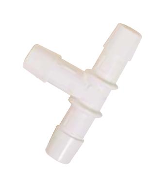 OMEGA FTPP-T230NP-100 Equal Leg Tee, 1/8" ID, Natural Polypropylene, FTPP Series