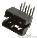 MOLEX 87833-0631 Pin Header, Wire-to-Board, 2 mm, 2 Rows, 6 Contacts, Through Hole Right Angle, Milli-Grid 87833
