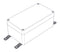 ROSE 100311020 Mounting Bracket, Aluminium, 16 mm, 51 mm, Rose 01 12 12 08 0 to 01 31 60 18 0 Enclosures, 0.63 "