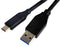 PRO SIGNAL PSG91479 USB Cable, Type A Plug to Type C Plug, 0.5 m, 19.7 ", USB 3.1, Black