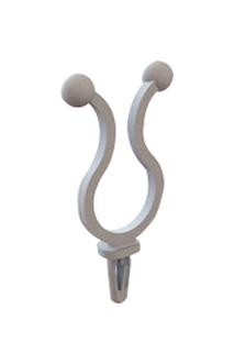 ESSENTRA COMPONENTS DEL-23EZS0500C0040 CABLE TIE, TWIST LOCK, 0.5", NAT, PA6.6
