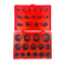 MULTICOMP PRO MP013942 O-ring Kit, 382 Pieces, Metric NBR Size, 70 Shore, Part Numbers As568 006 to 327