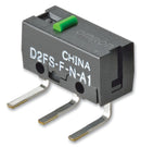 ARATAS D2FS-F-N-A Microswitch, Ultra Subminiature, Pin Plunger, SPST-NO, Through Hole, 100 mA, 6 VDC