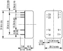TRACO POWER THD 15-2411WIN Isolated Through Hole DC/DC Converter, ITE, DIP, 4:1, 15 W, 1 Output, 5.1 V