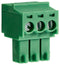 Camdenboss CTBP92HD/3 CTBP92HD/3 Pluggable Terminal Block 3.5 mm 3 Ways 28AWG to 16AWG 1 mm&Acirc;&sup2; Clamp 8 A