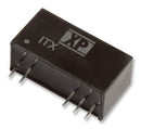 XP POWER ITX2415SA Isolated Through Hole DC/DC Converter, 2:1 Input, ITE, SIP, 2:1, 6 W, 1 Output, 15 V