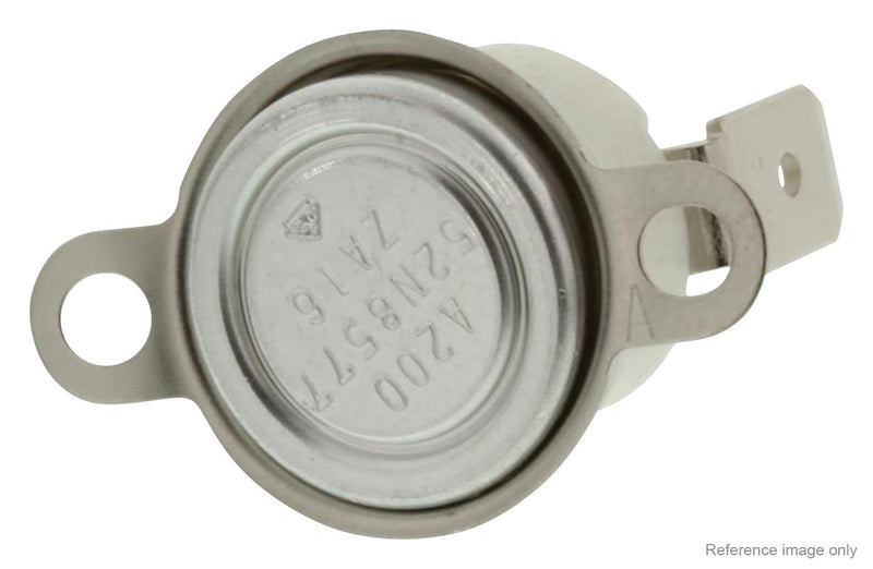 MULTICOMP PRO MP-11-25/40/E111B14H22K Thermostat Switch, Snap Action, 40 &deg;C, Normally Open, 10A at 250V, Flange Mount