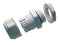 MULTICOMP PRO MP015671 Cable Gland, M20 x 1.5, 5 mm, 7.5 mm, Nylon (Polyamide), White, IP68, IP69K