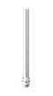 PATLITE POLE22-0300AT Mounting Pole, LR4/LR5/LR6/LR7 Series LED Signal Tower, T Type, Indoor, Aluminium, Silver, 300 mm