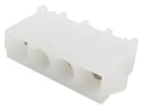 TE CONNECTIVITY - AMP 350761-4 Rectangular Power Connector, 4 Contacts, Universal MATE-N-LOK, Through Hole Mount