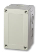FIBOX PCM 100/60 G ENCLOSURE Plastic Enclosure, Knock-Outs, Multipurpose, Polycarbonate, 60 mm, 80 mm, 130 mm, IP66, IP67
