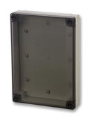 FIBOX PC 150/100 HT ENCLOSURE Plastic Enclosure, IK08, High Base, Multipurpose, Polycarbonate, 100 mm, 130 mm, 180 mm, IP66, IP67