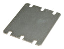 FIBOX MIV 125 MOUNTING PLATE Plate, MNX Series, 130mm x 130mm x 35mm / 130mm x 130mm x 125mm, Mounting, Galvanised Steel