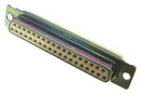 ITT CANNON DBY25S D Sub Connector, DB25, Standard, Receptacle, Original D, 25 Contacts, DB, Solder