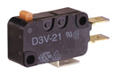 OMRON ELECTRONIC COMPONENTS V-16-1A6 Microswitch, Miniature, Pin Plunger, SPDT, Solder Lug, 16 A