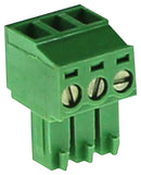 CAMDENBOSS CTB922HE/3 Pluggable Terminal Block, 3.81 mm, 3 Ways, 26 AWG, 16 AWG, 1.3 mm², Screw