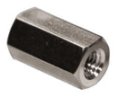 ETTINGER 005.04.243 Standoff, Nickel Plated, Brass, M4, Hex Female, 24 mm, 24 mm