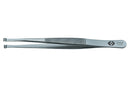 CK TOOLS T2354 Tweezer, Round Tip, Precision, 115 mm, Stainless Steel Body, Stainless Steel Tip