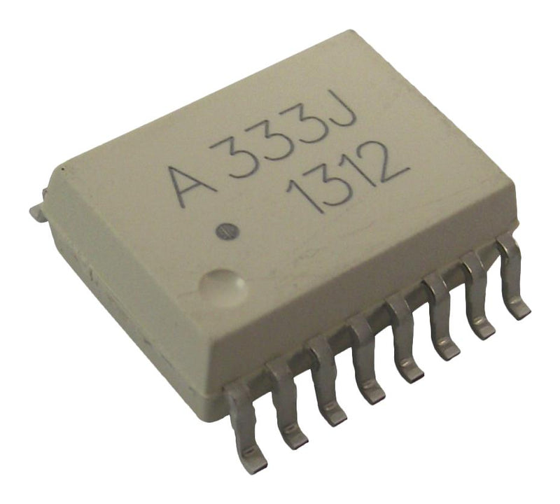 BROADCOM ACPL-333J-000E Optocoupler, Gate Drive Output, 1 Channel, SOIC, 16 Pins, 5 kV