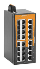 WEIDMULLER 2908060000 ENET SW, RJ45X24, 10MBPS, 100MBPS