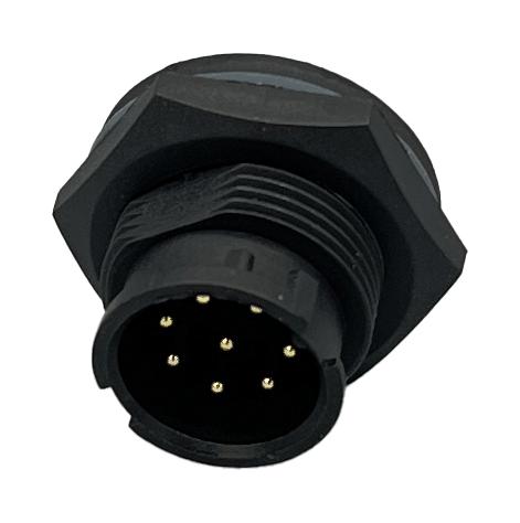 NORCOMP 869-008-103R001 Circular Connector, Circular Connector, Cavalier Series, Panel Mount Plug, 8 Contacts, Solder Pin