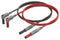 CAL TEST ELECTRONICS CT3754-150 Test Lead Set, 4mm Banana Plug, Shrouded, 4mm Right Angle Banana Plug, Shrouded, 1 kV, 10 A