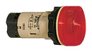 ALTECH 3PLBR4L-110 PILOT LIGHT, LED, RED, 22MM, 110VAC