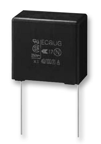 Panasonic ECQUAAF104K ECQUAAF104K Safety Capacitor Metallized PP Radial Box - 2 Pin 0.1 &Acirc;&micro;F &plusmn; 10% X2 Through Hole