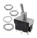 NIDEC COMPONENTS ET220K12-Z Toggle Switch, On-Off, DPST, Non Illuminated, ET Series, Panel Mount, 20 A