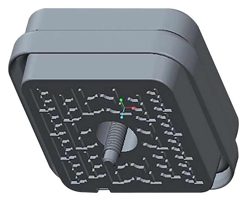 DEUTSCH - TE CONNECTIVITY DRB16-48SAE-L018 Automotive Connector Housing, Black, Key A, DRB Series, Receptacle, 48 Ways