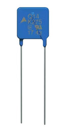 TDK B72214Q0271K101 TVS Varistor, 275 V, 350 V, B722 Series, 710 V, Disc 14mm, Metal Oxide Varistor (MOV)