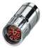 PHOENIX CONTACT 1621524 Circular Connector, Circular Industrial, M23 Hybrid Series, Cable Mount Plug, 13 Contacts