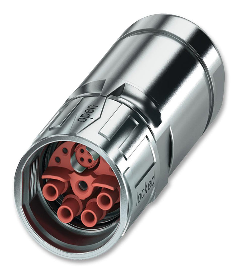 PHOENIX CONTACT 1621524 Circular Connector, Circular Industrial, M23 Hybrid Series, Cable Mount Plug, 13 Contacts