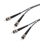 L-COM FODSTC-75 Fibre Optic Cable, Multimode, 2 Fibres, 62.5&micro;m/125&micro;mDia, ST-ST Duplex, 75m