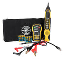 KLEIN TOOLS VDV500-920 Digital Tone & Probe Set, Digital Tone Generator, Digital Tracing Probe, Test Lead, Pouch, Batteries