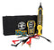 KLEIN TOOLS VDV500-920 Digital Tone & Probe Set, Digital Tone Generator, Digital Tracing Probe, Test Lead, Pouch, Batteries