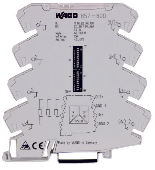 WAGO 857-412 ISOLATION AMPLIFIER