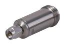 HUBER+SUHNER 33"PC35-N-50-1/1--"UE RF / Coaxial Adapter, 3.5mm Coaxial, Plug, N, Jack, Straight Adapter, 50 ohm