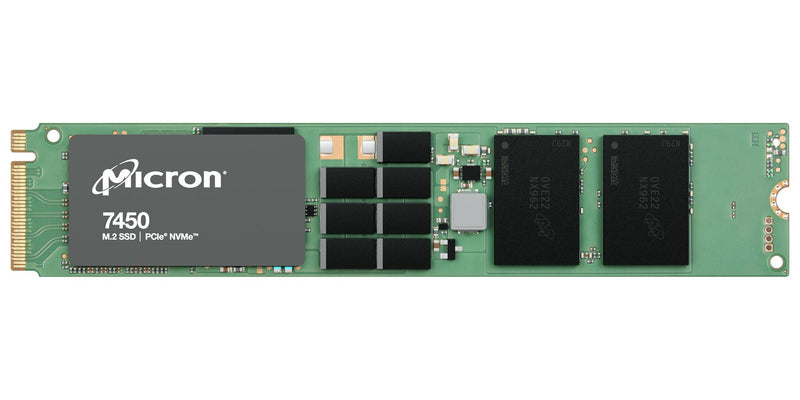 MICRON MTFDKBG3T8TFR-1BC1ZABYY SSD, Internal, M.2 22110, PCIe Gen 4, NVMe, 3.84 TB, 3D TLC NAND