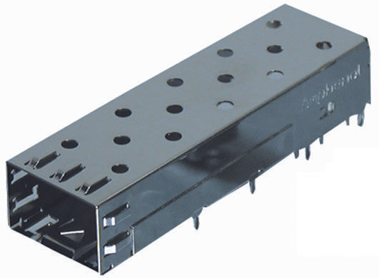 AMPHENOL COMMUNICATIONS SOLUTIONS U77A1118200T CAGE, 1 PORT, SFP CONNECTOR