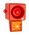 CLIFFORD AND SNELL 245280 Audio/Visual Signal Device, Flashing, Amber, 112 dBA, 24 VDC, Cable, Yodalight YL50 Hi Vis Series
