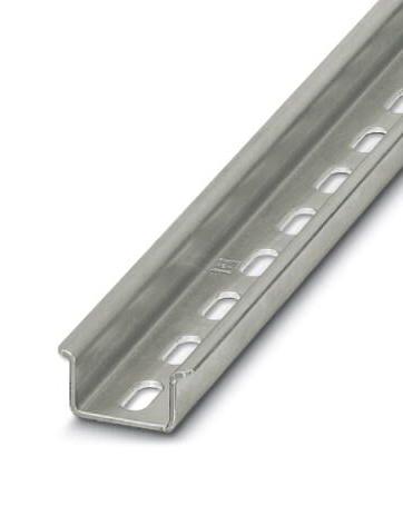 PHOENIX CONTACT 1207695 DIN Mounting Rail, Perforated, DIN Rail, DIN Rail Terminals, 1.155 m, 15 mm, 35 mm, Steel 1207695, NS 35/15 PERF 1155MM