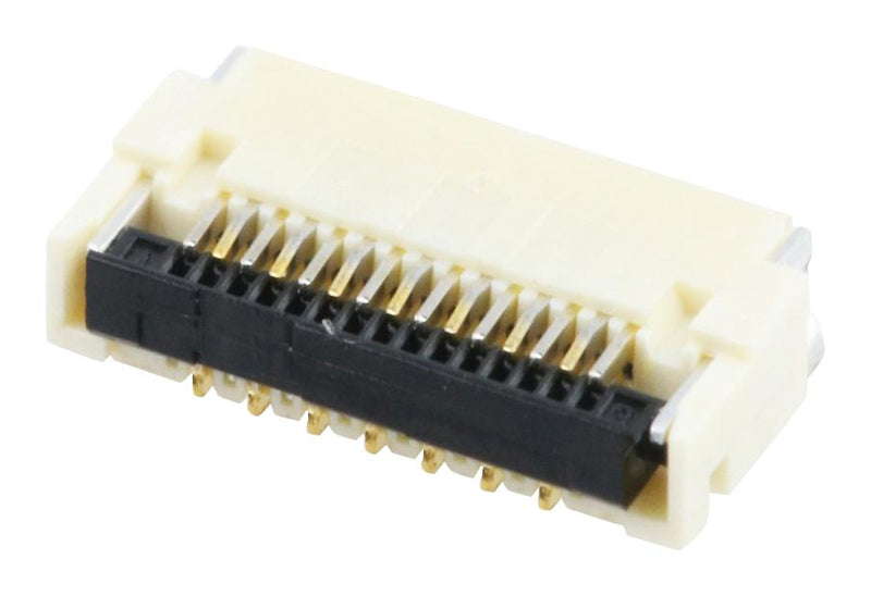 MOLEX 502598-1593 FFC / FPC Board Connector, 0.3 mm, 15 Contacts, Receptacle, Easy-On 502598 Series