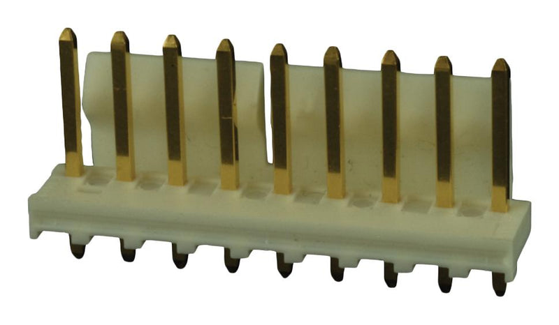 MOLEX 26-61-4080 Pin Header, Power, Wire-to-Board, 3.96 mm, 1 Rows, 8 Contacts, Through Hole Straight