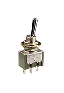 NKK SWITCHES MN13WBG01 TOGGLE SWITCH, SPDT, 28V, PANEL