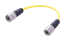 HARTING 21406060886050 CBL ASSY, 8P M12 PLUG-PLUG, 16.4 , YEL
